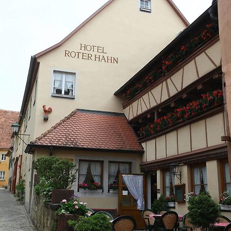 Hotel Roter Hahn Rothenburg ob der Tauber Exterior foto