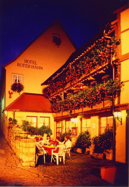 Hotel Roter Hahn Rothenburg ob der Tauber Exterior foto