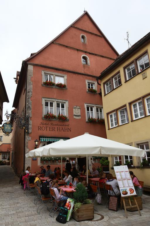 Hotel Roter Hahn Rothenburg ob der Tauber Exterior foto