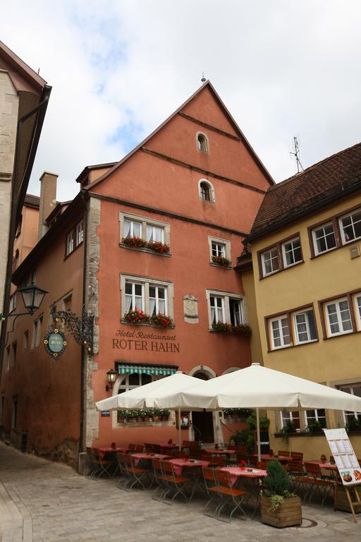 Hotel Roter Hahn Rothenburg ob der Tauber Exterior foto